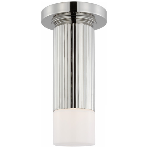 Visual Comfort Signature Collection Thomas OBrien Ace 3.25-Inch LED Flush Mount in Nickel by VC Signature TOB4350PNWG