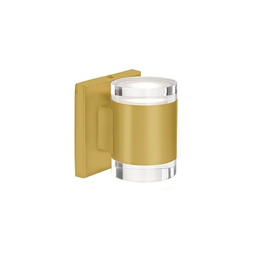 Norfolk Brushed Gold LED Sconce by Kuzco Lighting