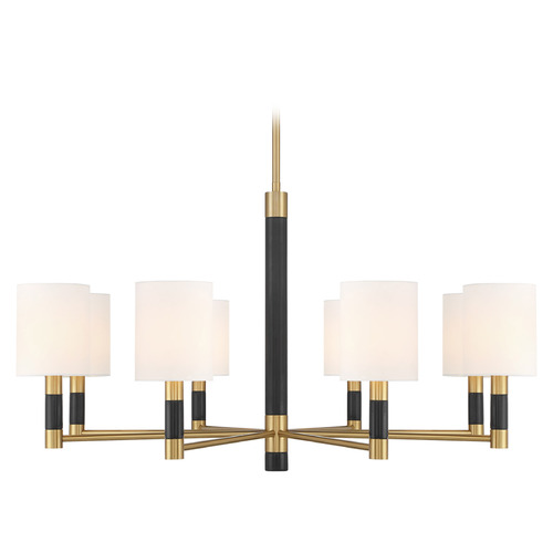 Savoy House Lighting Conrad Warm Brass Chandelier