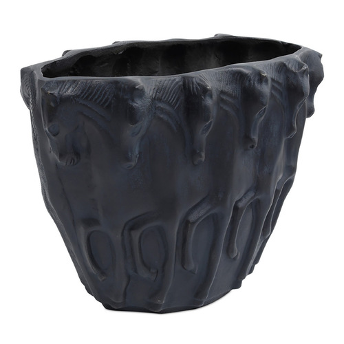 Currey and Company Dressage Bronze Vase