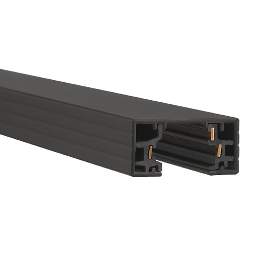 6-ft Black WAC Lighting H-Type Track by WAC Lighting