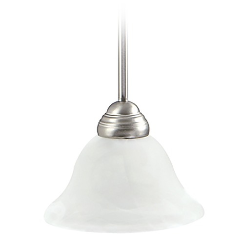 Capital Lighting Samuel 7.50-Inch Mini Pendant in Matte Nickel by Capital Lighting 3150MN-220