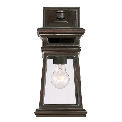 Savoy House Taylor 14-Inch Outdoor Wall Light in English Bronze by Savoy House 5-240-213