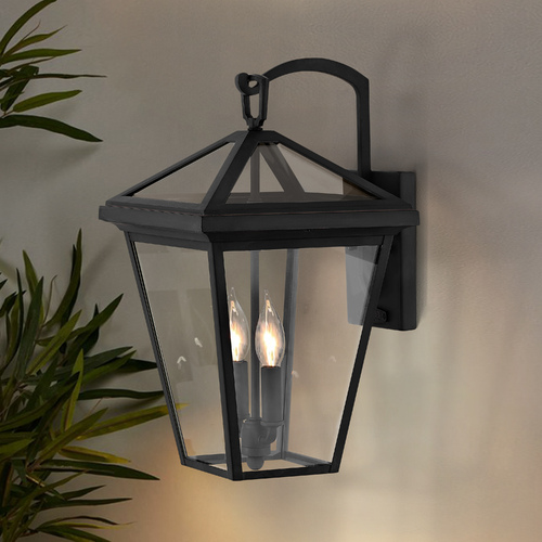 Alford Place 17.50-Inch Museum Black Outdoor Wall Light by Hinkley Lighting