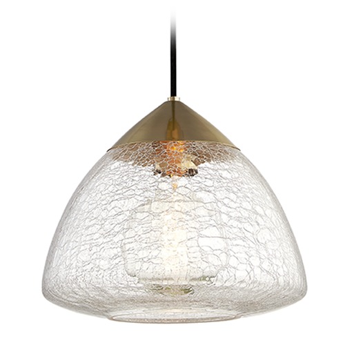 Maya Aged Brass Pendant by Mitzi by Hudson Valley