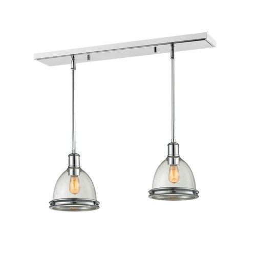 Z-Lite Mason Chrome Multi-Light Pendant by Z-Lite 719MP-2CH