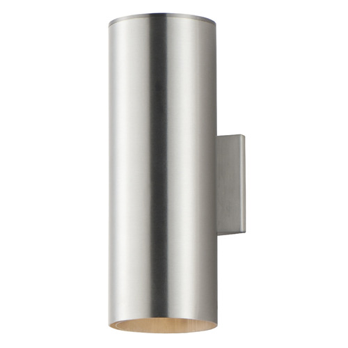 Maxim Lighting Outpost Brushed Aluminum Outdoor Wall Light