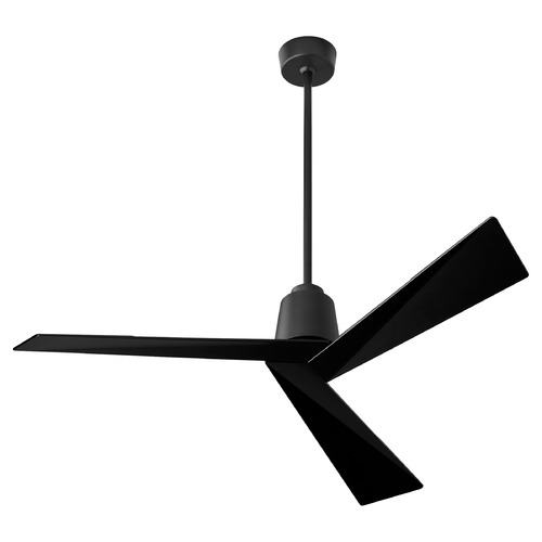 Dynamo 54-Inch Damp Ceiling Fan in Black by Oxygen Lighting