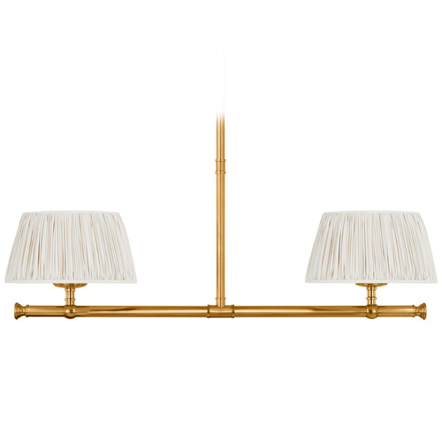 Talia Antique Brass Multi-Drop Pendant