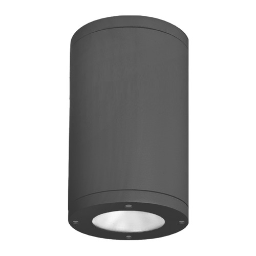 WAC Lighting 8-Inch Black LED Tube Architectural Flush Mount 2700K 2890LM by WAC Lighting DS-CD08-N927-BK