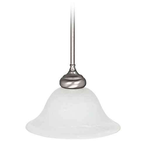 Capital Lighting Samuel Matte Nickel Mini Pendant by Capital Lighting 3150MN-224