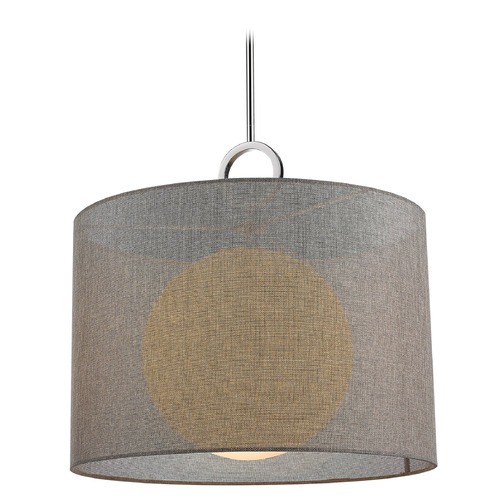 Arosia Chrome Pendant by Z-Lite