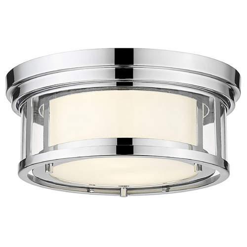 Z-Lite Willow Chrome Flush Mount by Z-Lite 426F12-CH