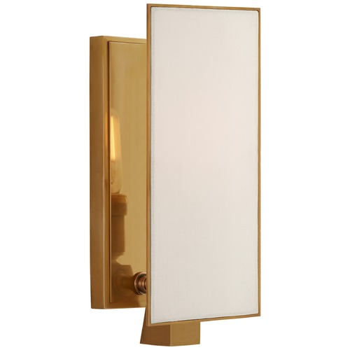 Visual Comfort Signature Collection Thomas OBrien Albertine Sconce in Antique Brass by Visual Comfort Signature TOB2340HABL