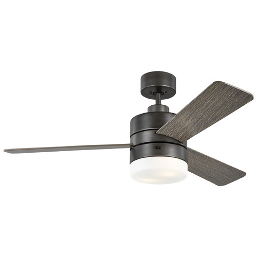 Generation Lighting Fan Collection Era 44 LED Brushed Steel LED Ceiling Fan by Generation Lighting Fan Collection 3ERAR44AGPD