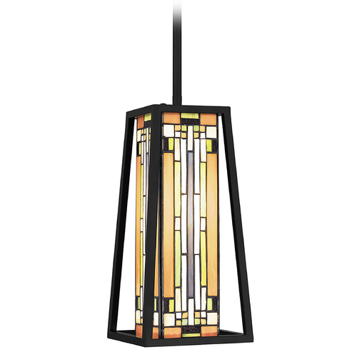 Quoizel Lighting Sierra Mini Pendant in Matte Black by Quoizel Lighting TF5332MBK