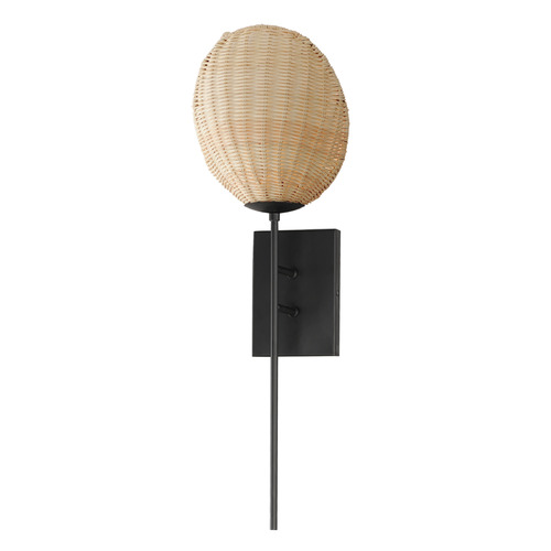 Maldives Black Sconce by Maxim Lighting