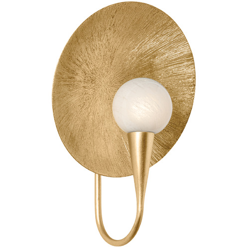 Troy Lighting Ahmad Vintage Gold Leaf LED Sconce