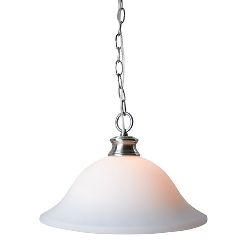 Plug-In Swag Pendant Light with Alabaster Glass