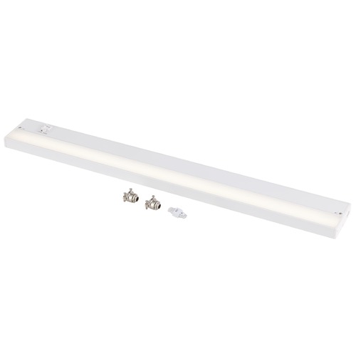 Recesso Lighting by Dolan Designs Recesso 30-Inch 2700K/3000K LED Under Cabinet Light in White UCL30-27/30-WH