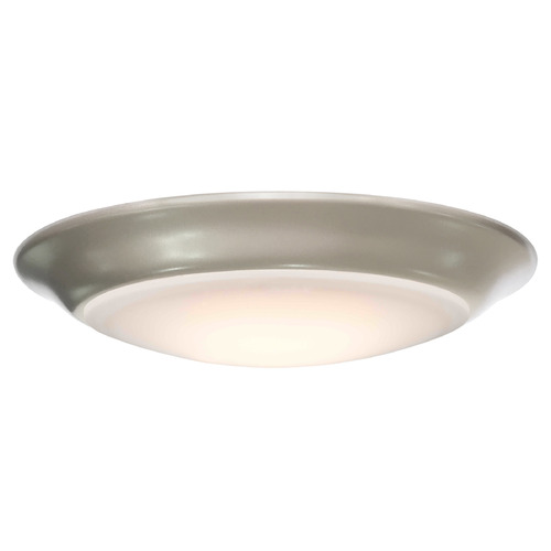 Kuul 6-Inch LED Flush Mount in Painted Brushed Nickel 2700K