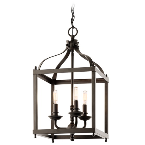 Kichler Lighting Larkin 12-Inch Pendant in Olde Bronze by Kichler Lighting 42566OZ