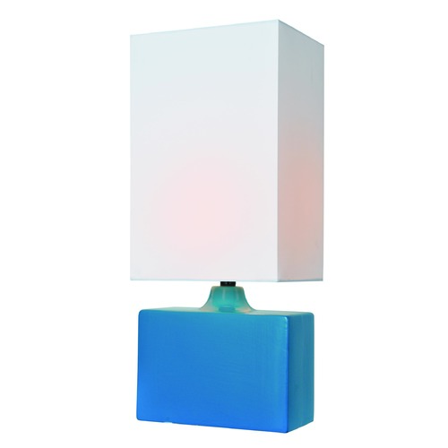 Lite Source Lighting Kara Aqua Table Lamp by Lite Source Lighting LS-22378AQUA