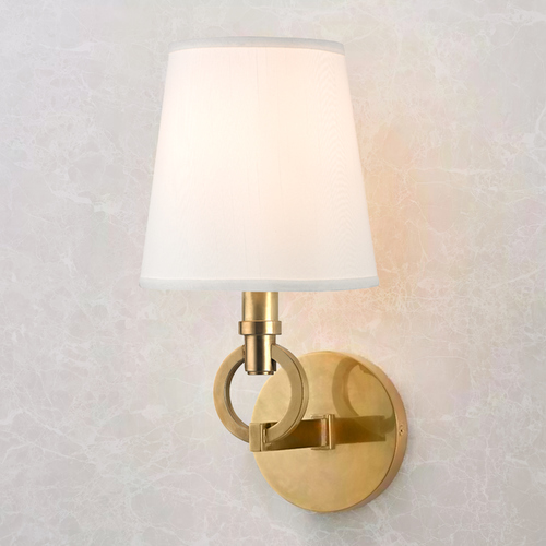 Hudson Valley Lighting Malibu Aged Brass Sconce by Hudson Valley Lighting 611-AGB