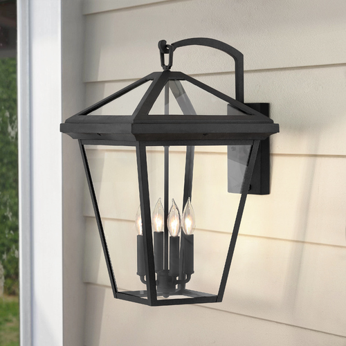 Hinkley Alford Place 24-Inch Museum Black Outdoor Wall Light by Hinkley Lighting 2568MB