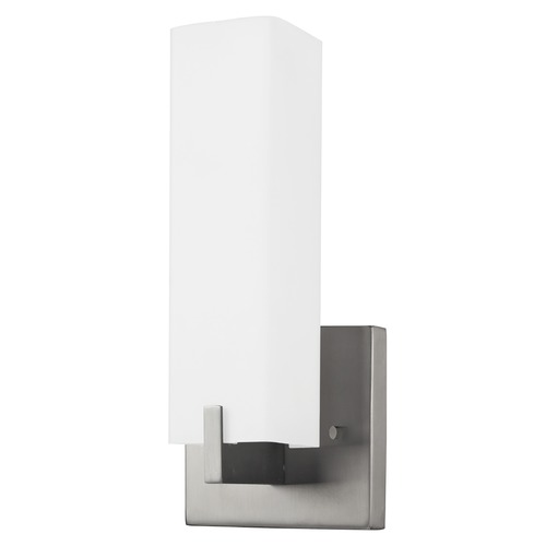 Kuzco Lighting Modern Brushed Nickel LED Sconce 3000K 500LM by Kuzco Lighting 601485BN-LED