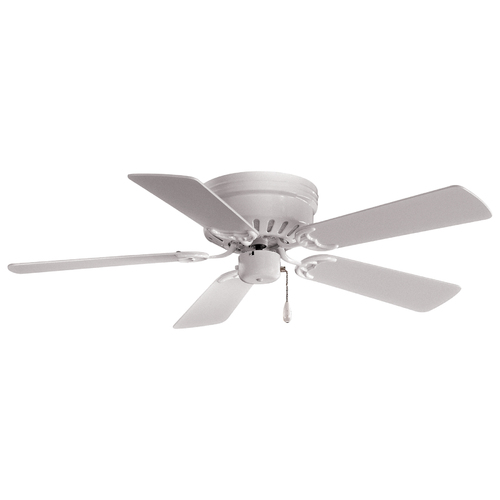 Mesa 42-Inch Flush Mount Ceiling Fan in White by Minka Aire