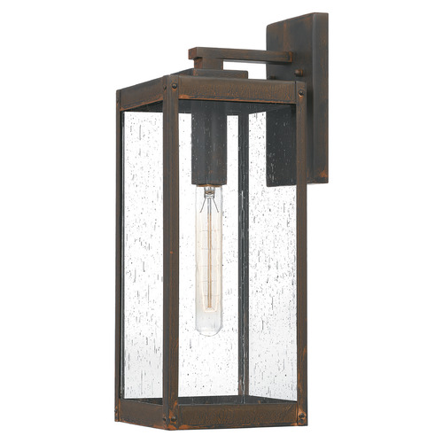 Quoizel Lighting Westover Outdoor Wall Light in Industrial Bronze by Quoizel Lighting WVR8406IZ