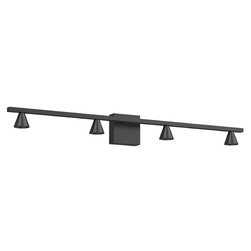 Dune 40.25-Inch 4-Light LED Vanity Light in Black by Kuzco Lighting