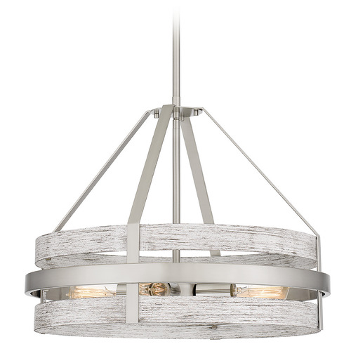 Quoizel Lighting Gadsen Pendant in Brushed Nickel by Quoizel Lighting GDN2820BN