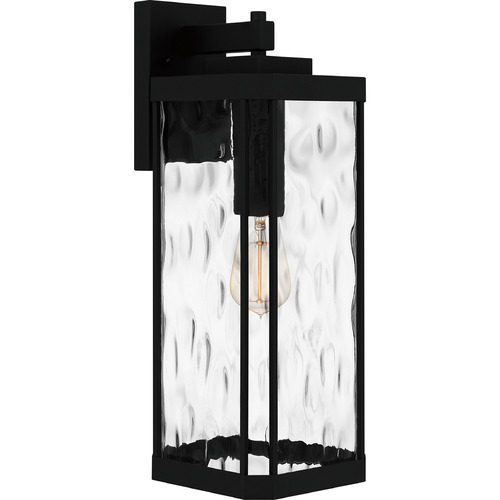 Balchier Matte Black Outdoor Wall Light by Quoizel Lighting