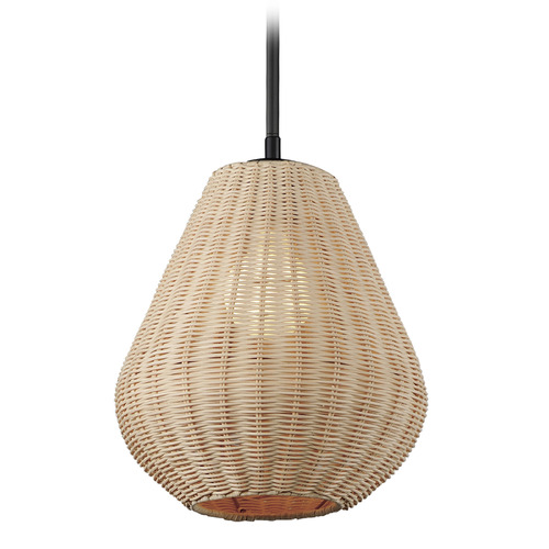 Maldives Black LED Pendant by Maxim Lighting