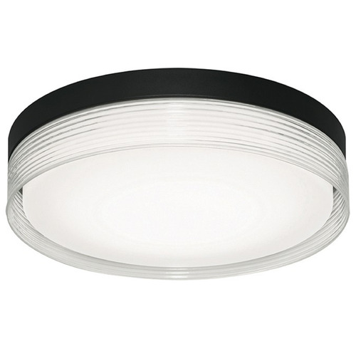 Afx Lighting Tribeca Black LED Flushmount Light