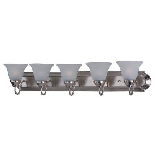 Essentials Satin Nickel Bathroom Light by Maxim Lighting