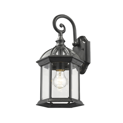 Z-Lite Annex Black Outdoor Wall Light by Z-Lite 563M-BK