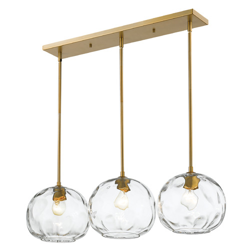 Z-Lite Chloe Olde Brass Multi-Light Pendant by Z-Lite 490P10-3L-OBR