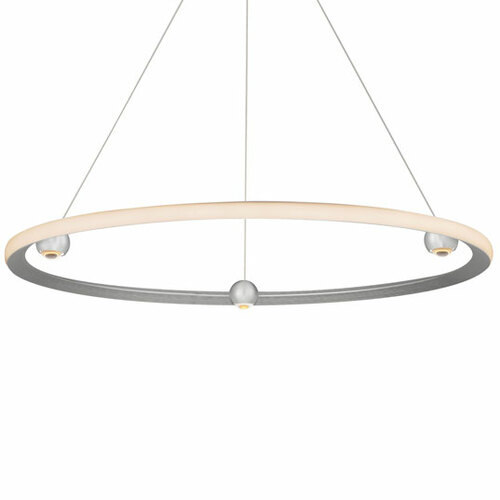 ET2 Lighting Nodes 5CCT LED 40-Inch Pendant in Brushed Aluminum by ET2 Lighting E23514-AL