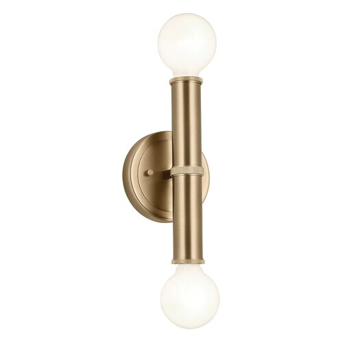 Kichler Lighting Torche Champagne Bronze Sconce by Kichler Lighting 55159CPZ