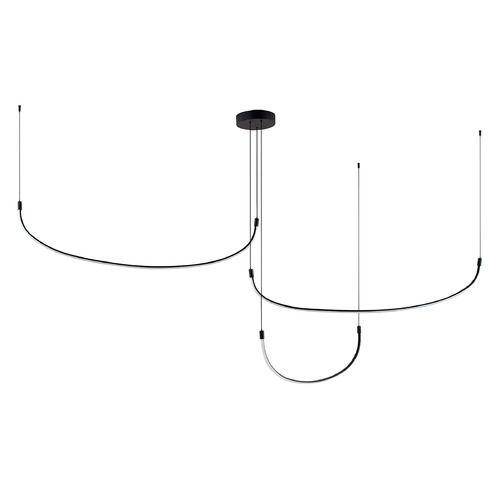 Kuzco Lighting Talis Black LED Multi-Light Pendant