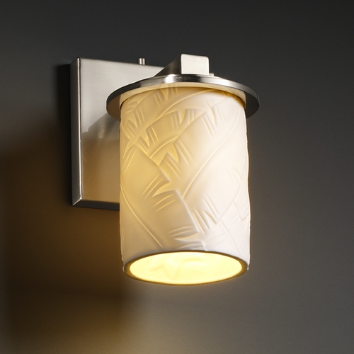 Justice Design Group Justice Design Group Limoges Collection Sconce POR-8771-10-BANL-NCKL