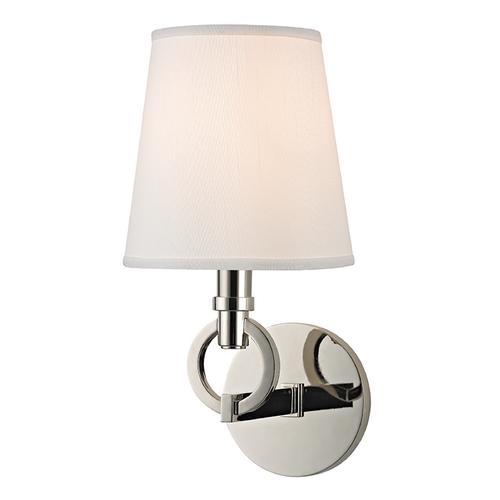 Hudson Valley Lighting Malibu Polished Nickel Sconce by Hudson Valley Lighting 611-PN