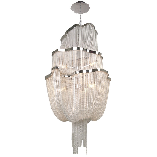 Mulholland Drive 39-Inch High Polished Nickel Pendant by Avenue Lighting
