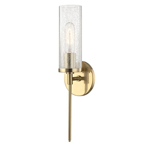 Olivia Aged Brass Sconce by Mitzi by Hudson Valley
