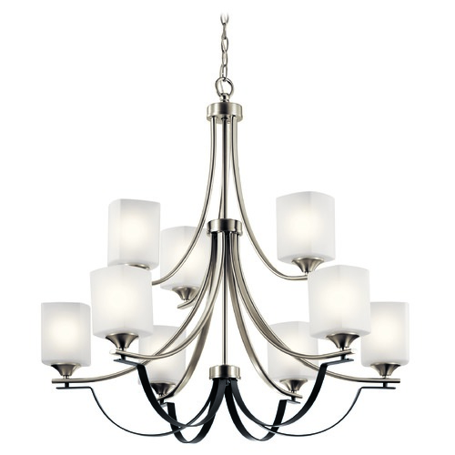 Kichler Lighting Tula 34-Inch Brushed Nickel Chandelier by Kichler Lighting 52277NI