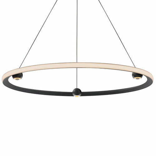 ET2 Lighting Nodes 5CCT LED 40-Inch Pendant in Black by ET2 Lighting E23514-BK