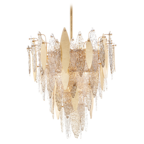 Maxim Lighting Maxim Lighting Majestic Gold Leaf Chandelier 32325CLCMPGL